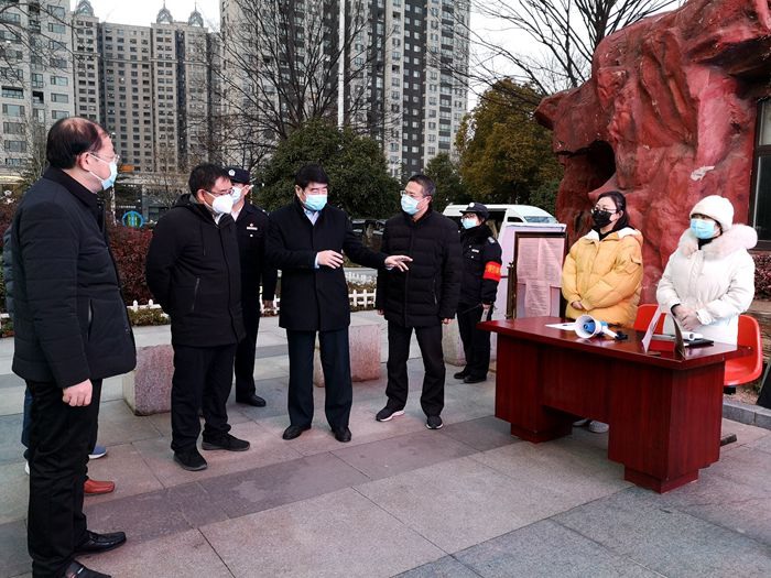 江蘇省住房和城鄉(xiāng)建設(shè)廳廳領(lǐng)導帶隊督導檢查新型冠狀病毒感染的肺炎疫情社會及社區(qū)防控工作